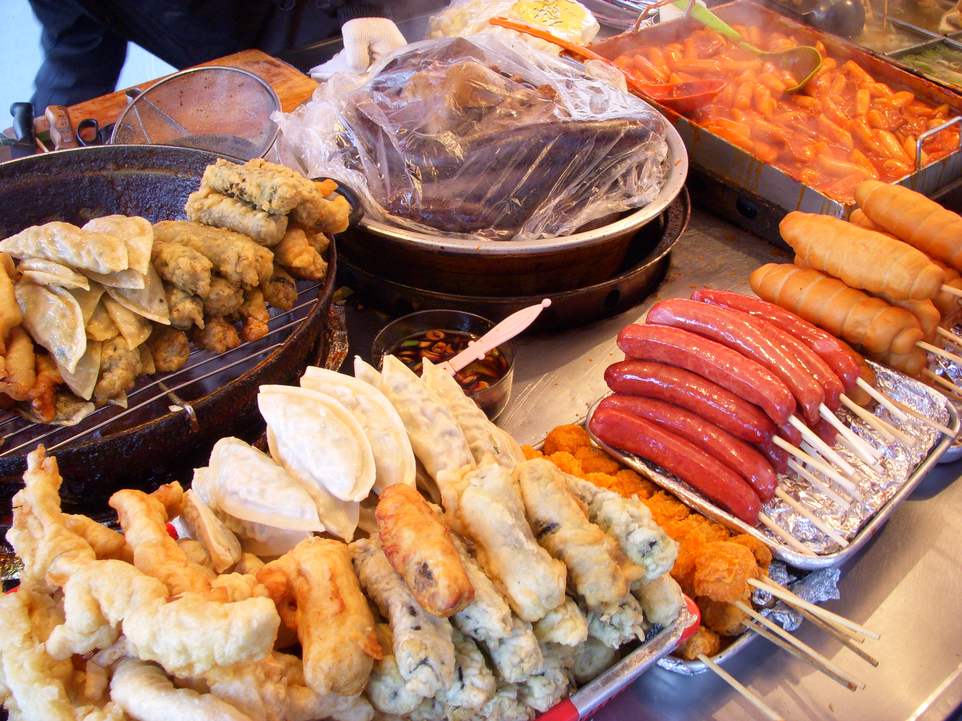 Street food in South Korea
