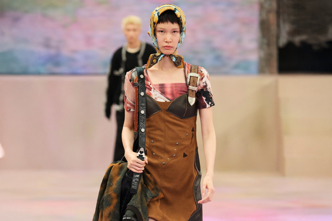 Andersson Bell: Preppy Meets Streetwear Lookbook Breakdown — photo from Korean media