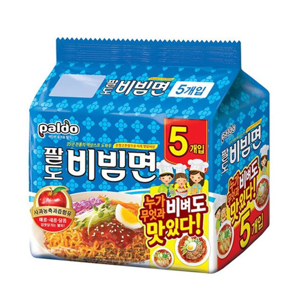 Paldo Bibim Men: A Cold Noodle Ramen Worth Trying — photo from Korean media