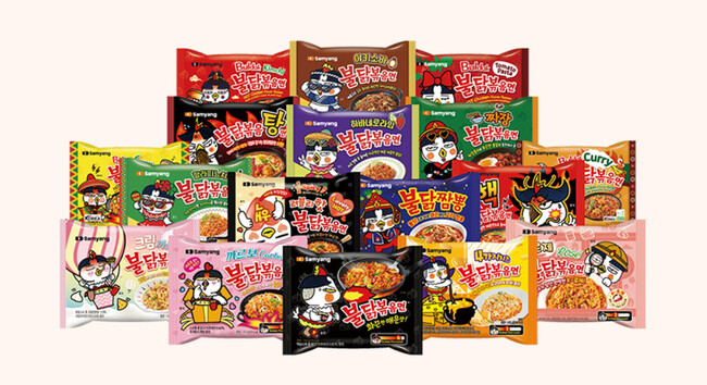 Ranking Buldak Spicy Chicken Ramen Flavors: A Seoul Local’s Take — photo from Korean media