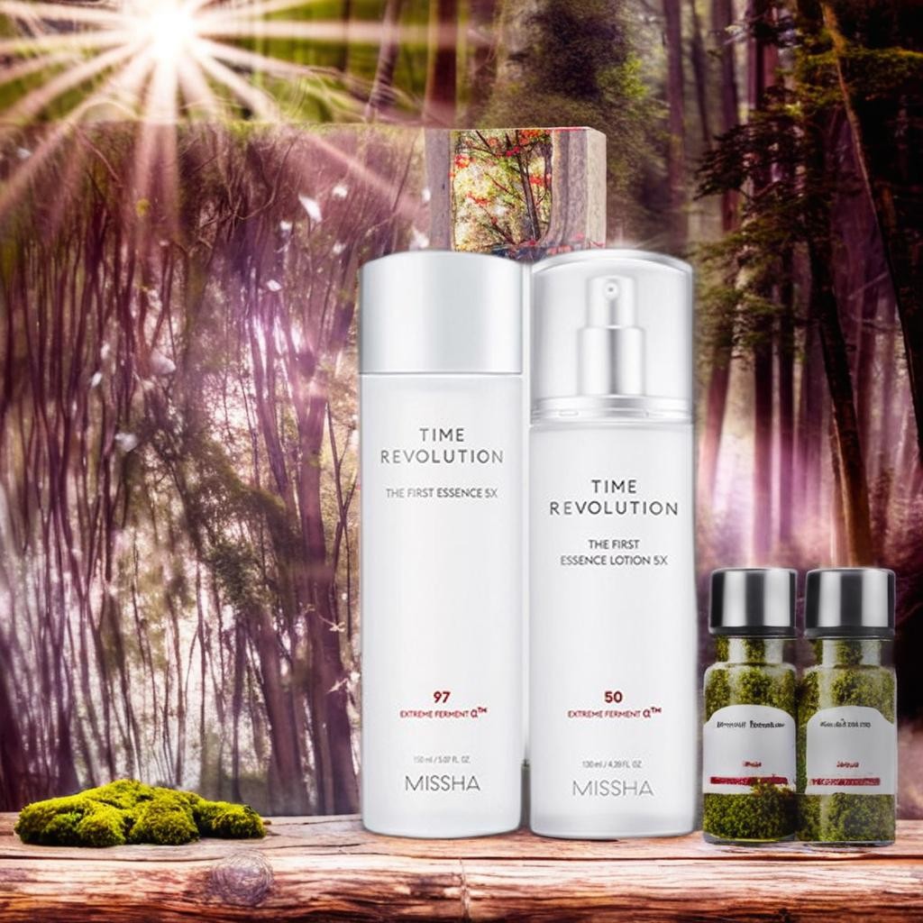 Testing Missha's Essence as a Dupe for Sulwhasoo's Premium Formula — photo from Korean media