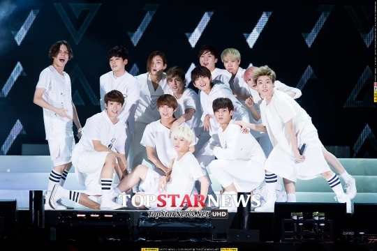 The Synchronization Phenomenon of Seventeen's Carat Land — photo from Korean media